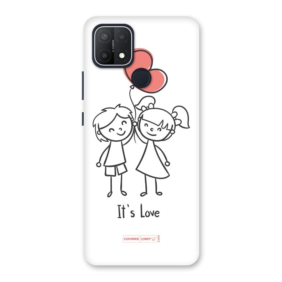 Its Love Back Case for Oppo A15s