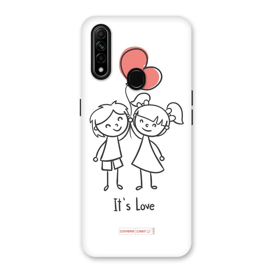 Its Love Back Case for Oppo A31