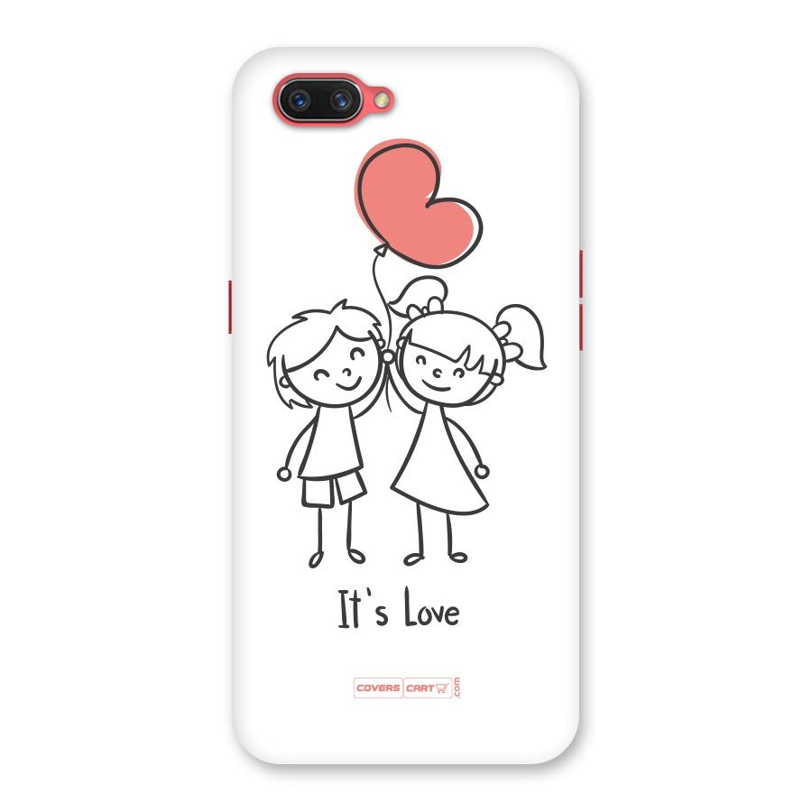 Its Love Back Case for Oppo A3s