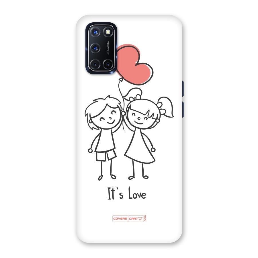 Its Love Back Case for Oppo A52