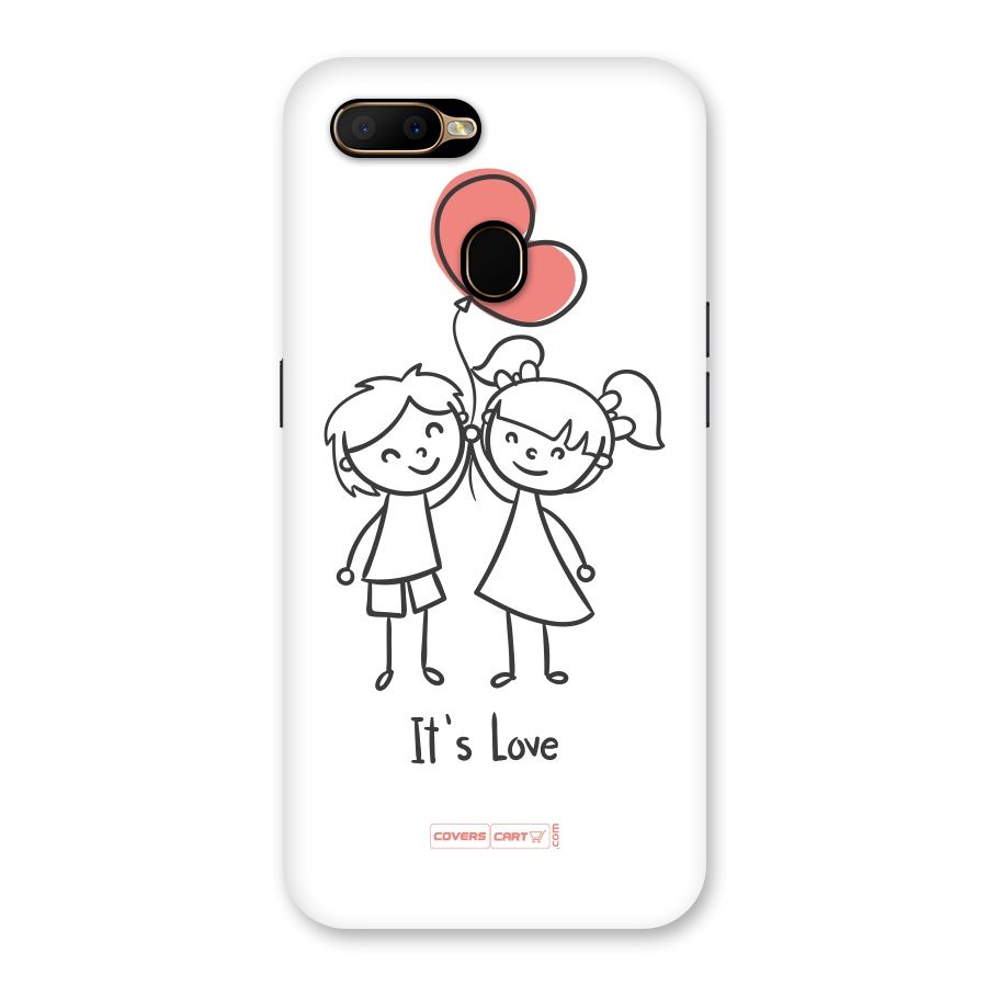 Its Love Back Case for Oppo A5s