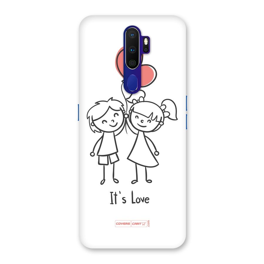 Its Love Back Case for Oppo A9 (2020)