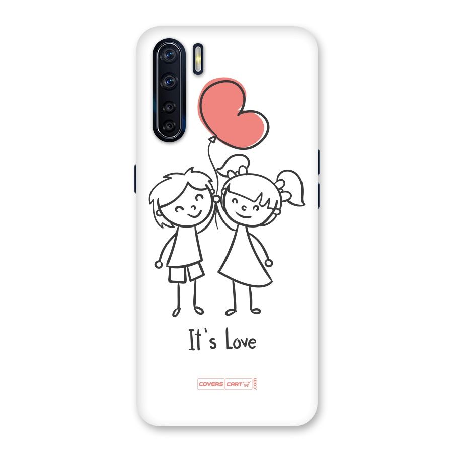 Its Love Back Case for Oppo F15