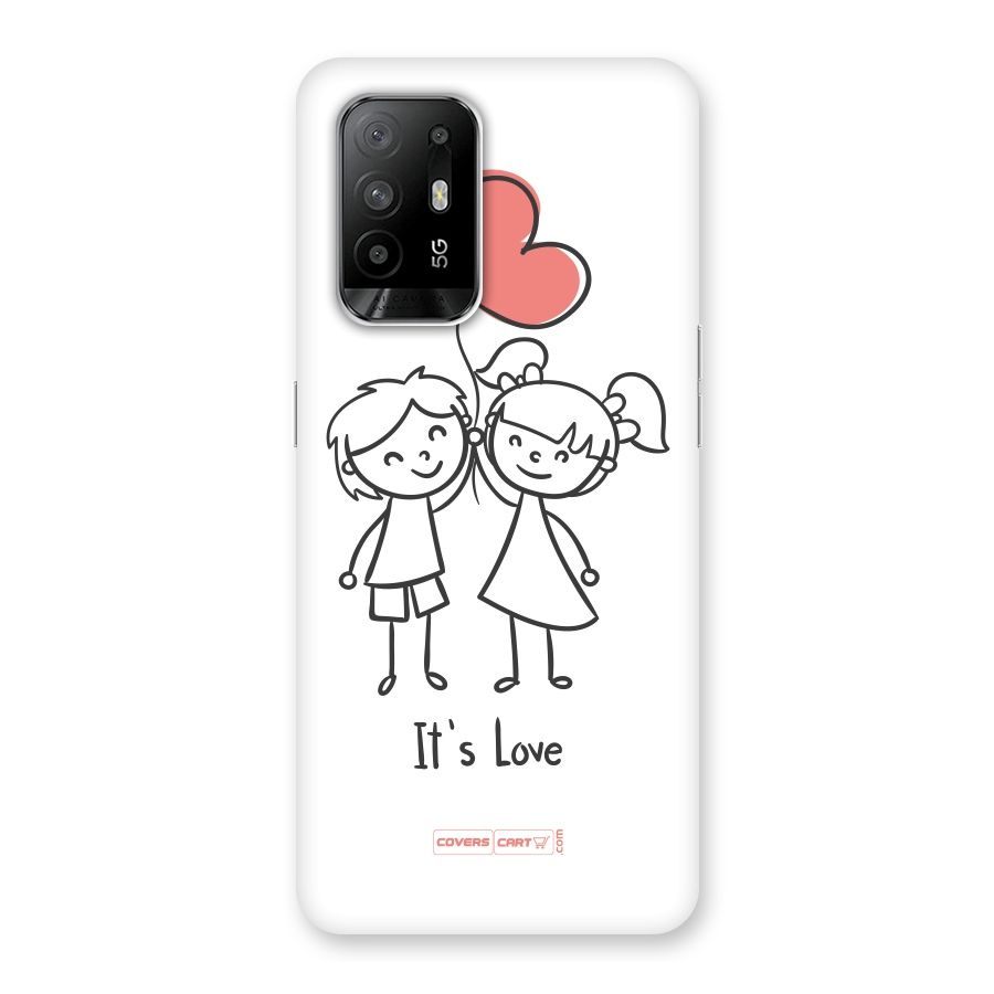 Its Love Back Case for Oppo F19 Pro Plus 5G