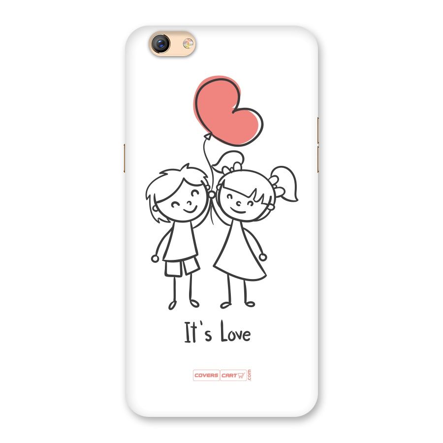 Its Love Back Case for Oppo F3 Plus