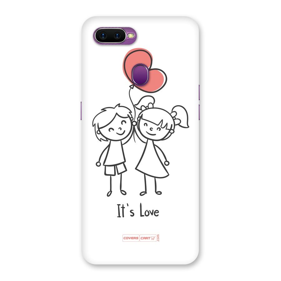 Its Love Back Case for Oppo F9