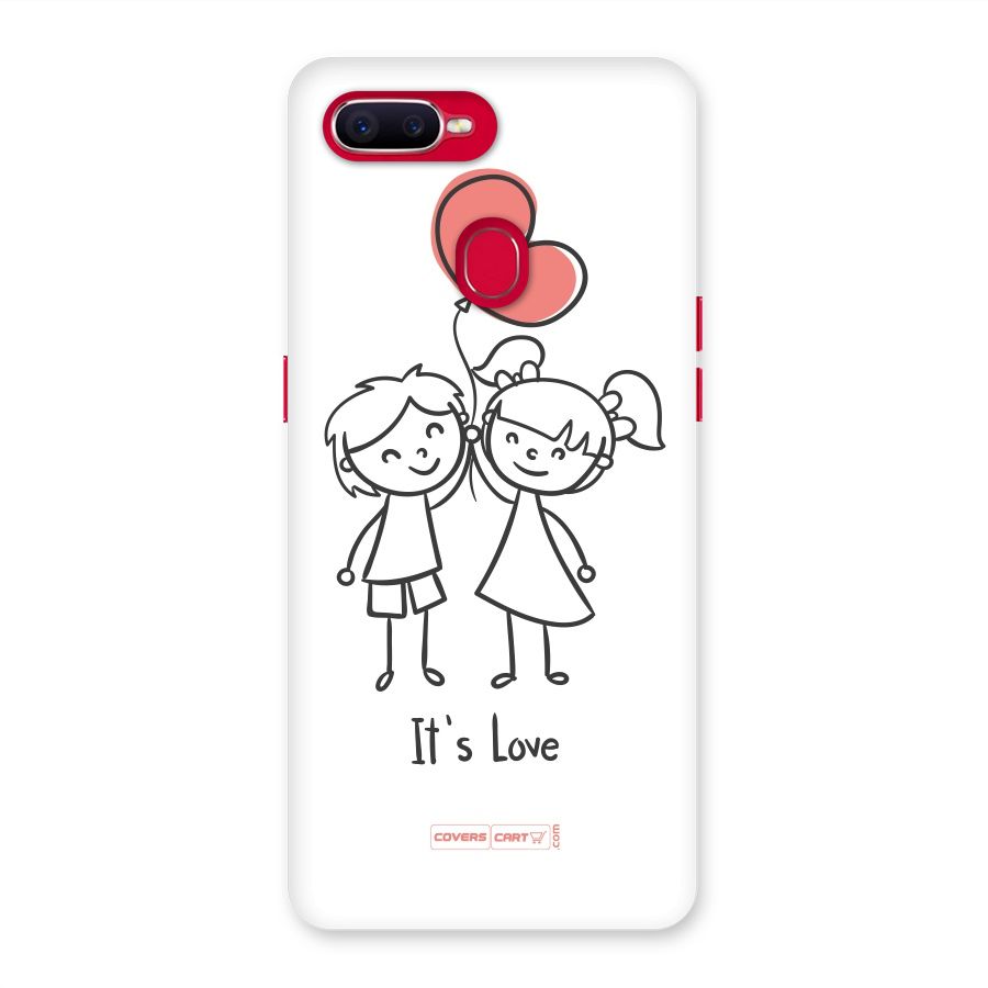 Its Love Back Case for Oppo F9 Pro