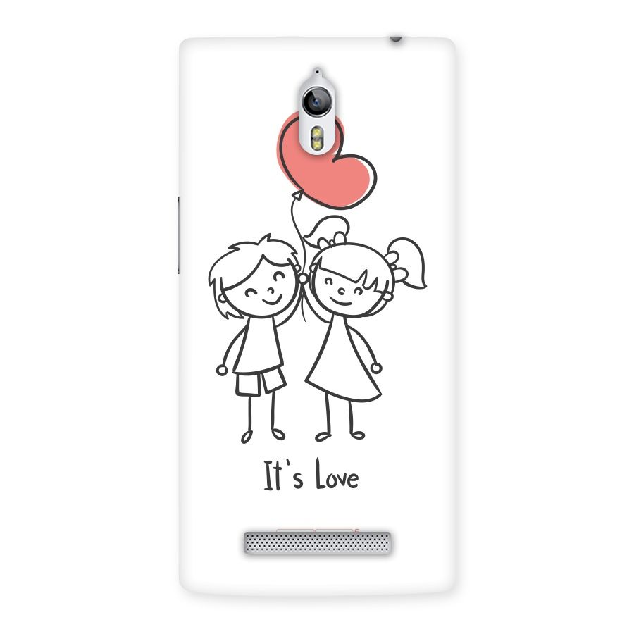 Its Love Back Case for Oppo Find 7