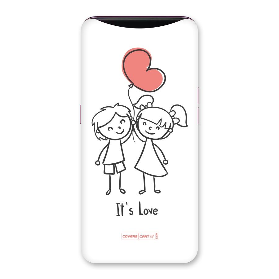 Its Love Back Case for Oppo Find X