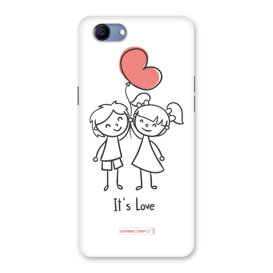 Its Love Back Case for Oppo Realme 1