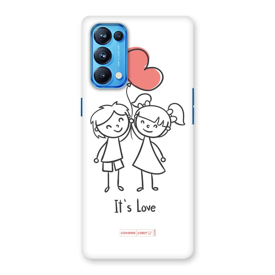 Its Love Back Case for Oppo Reno5 Pro 5G