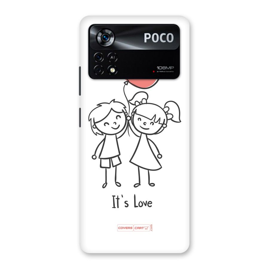 Its Love Back Case for Poco X4 Pro 5G