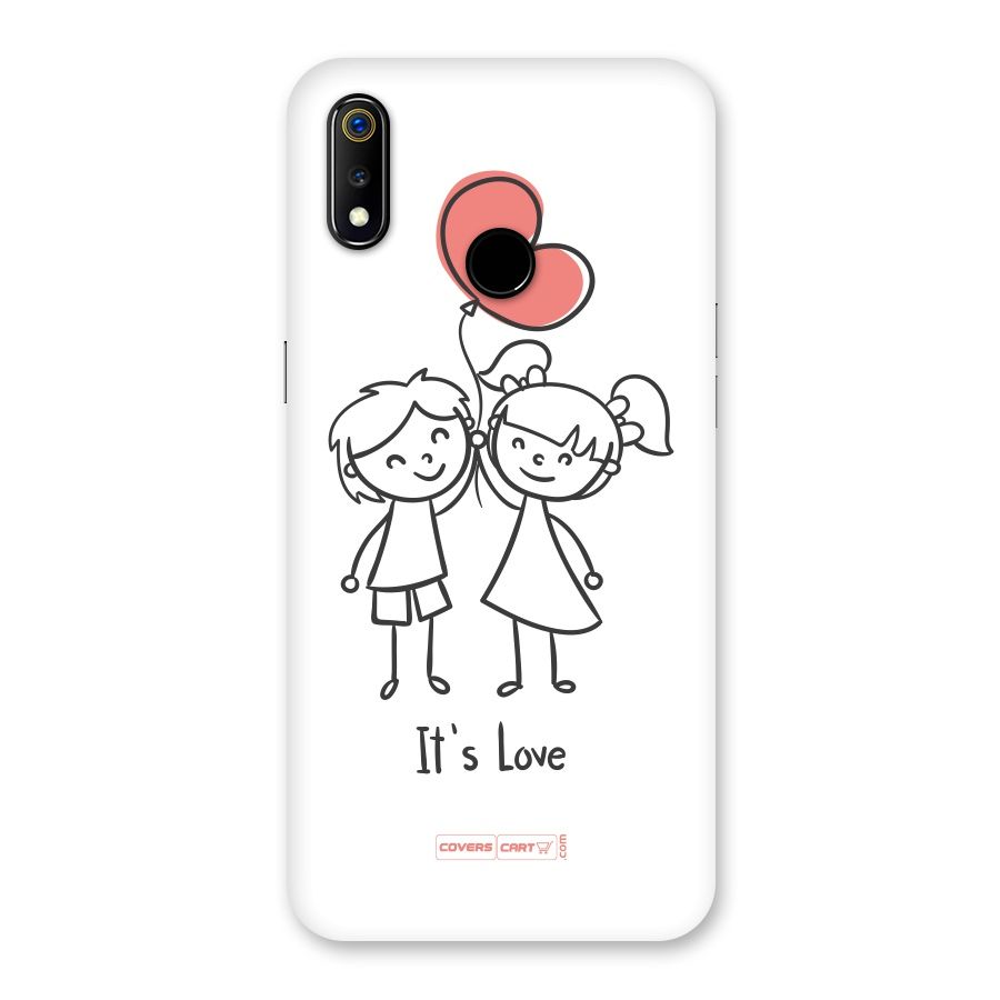 Its Love Back Case for Realme 3
