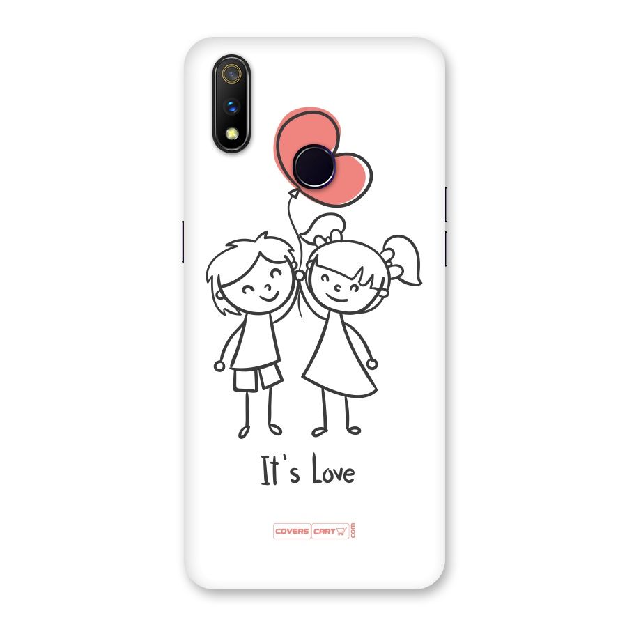 Its Love Back Case for Realme 3 Pro