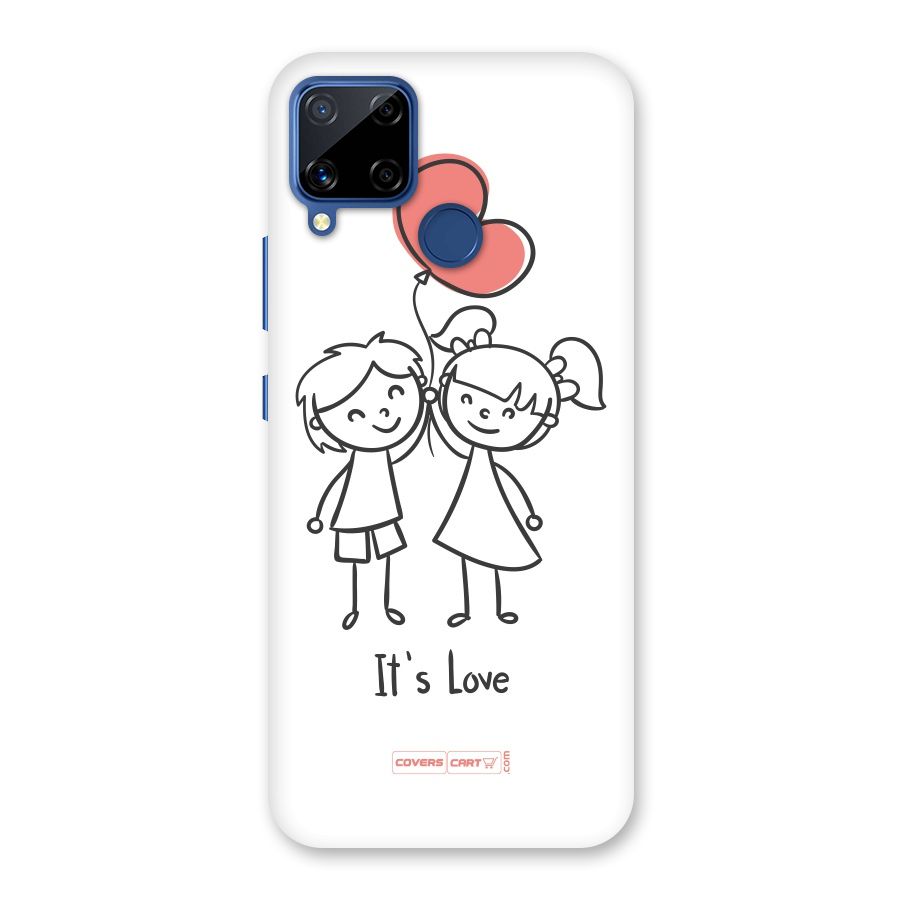 Its Love Back Case for Realme Narzo 30A