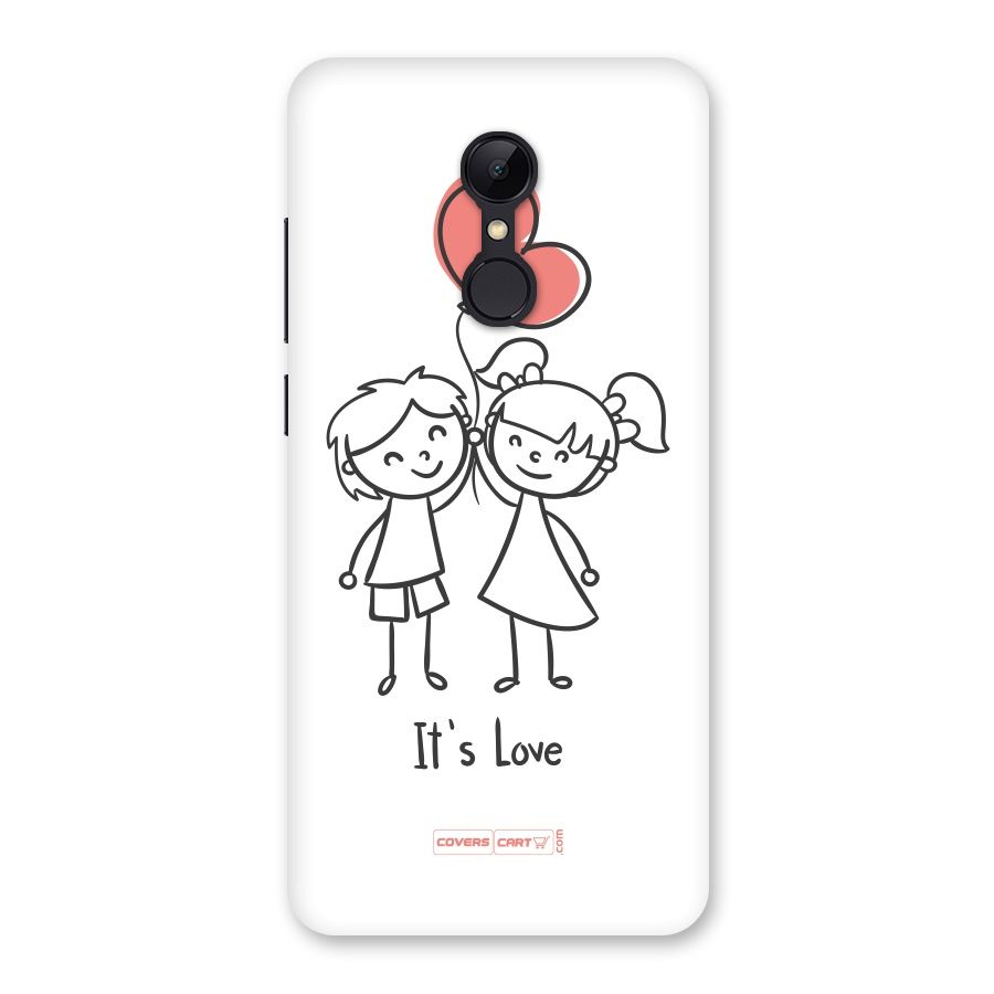 Its Love Back Case for Redmi 5