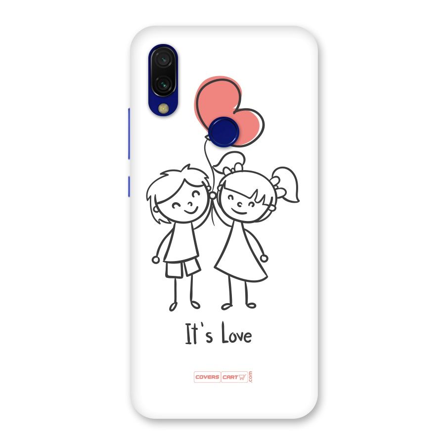 Its Love Back Case for Redmi 7