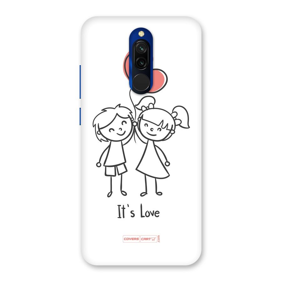 Its Love Back Case for Redmi 8
