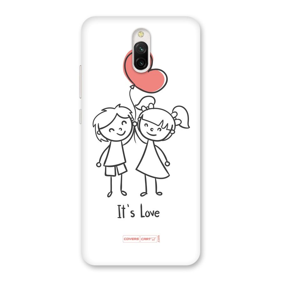 Its Love Back Case for Redmi 8A Dual
