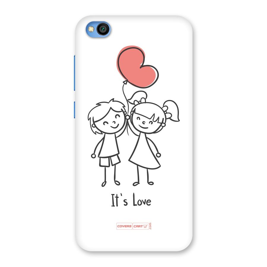 Its Love Back Case for Redmi Go