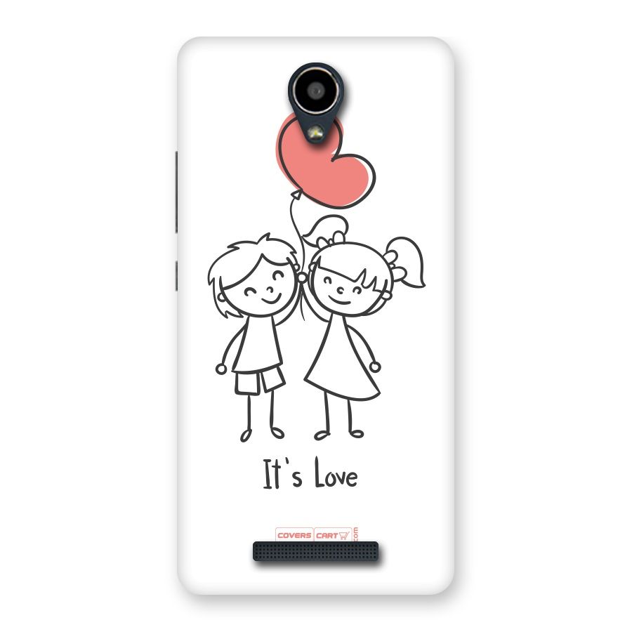 Its Love Back Case for Redmi Note 2