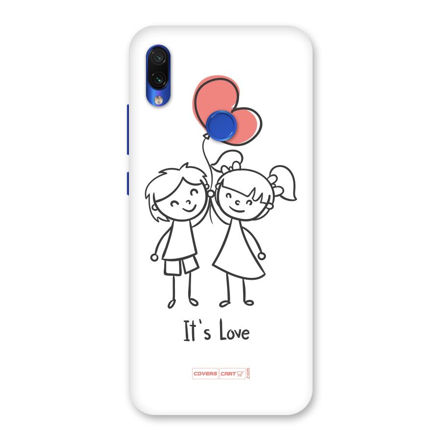 Its Love Back Case for Redmi Note 7S