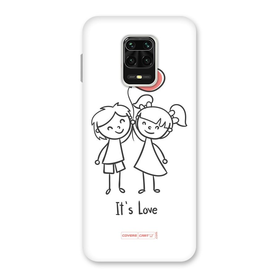 Its Love Back Case for Redmi Note 9 Pro