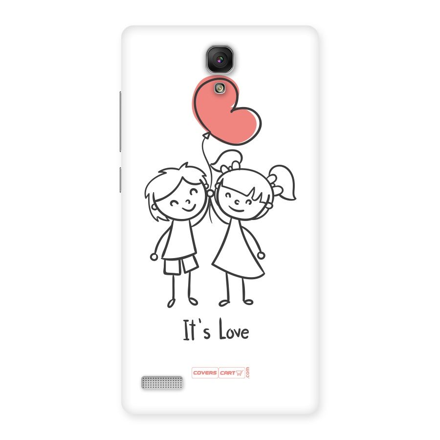 Its Love Back Case for Redmi Note Prime