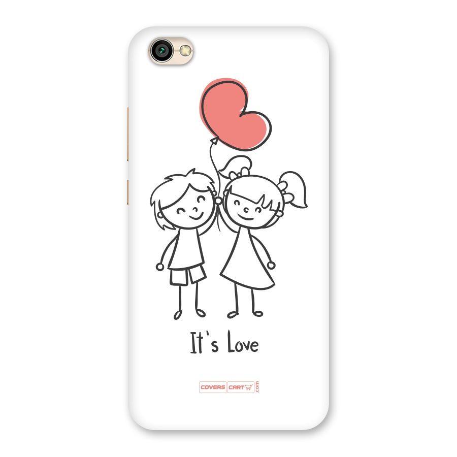 Its Love Back Case for Redmi Y1 Lite