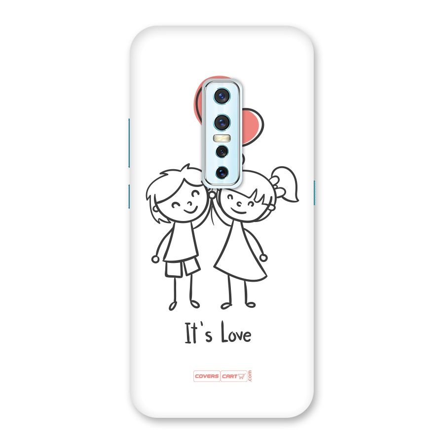 Its Love Back Case for Vivo V17 Pro