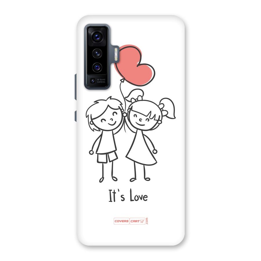 Its Love Back Case for Vivo X50