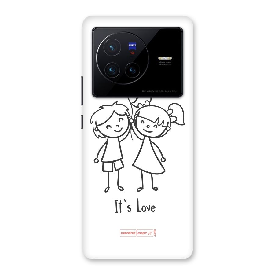 Its Love Back Case for Vivo X80