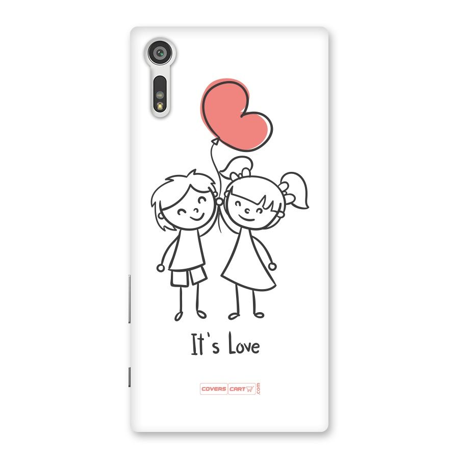 Its Love Back Case for Xperia XZ