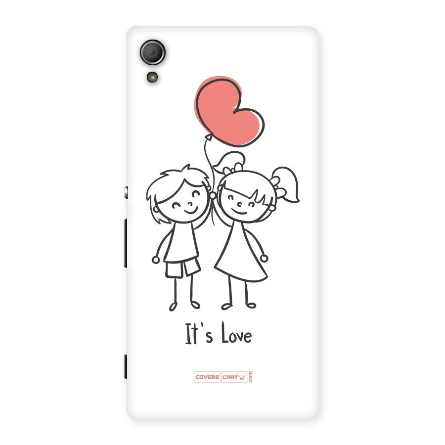 Its Love Back Case for Xperia Z3 Plus