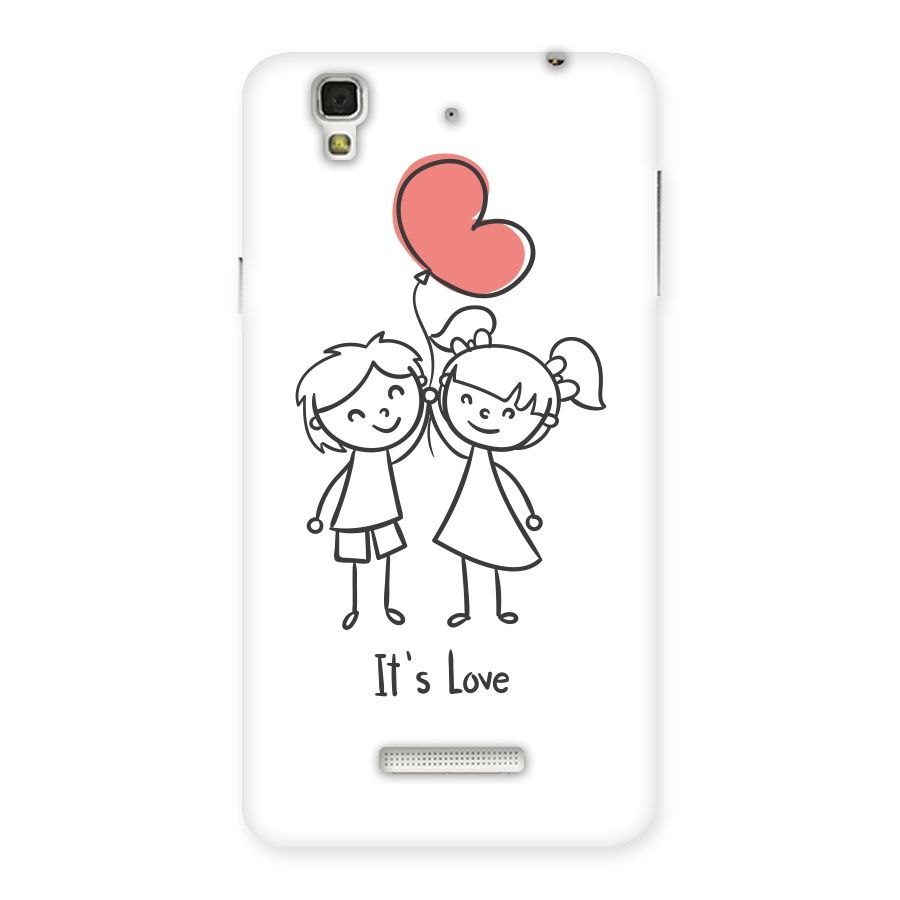 Its Love Back Case for YU Yureka Plus
