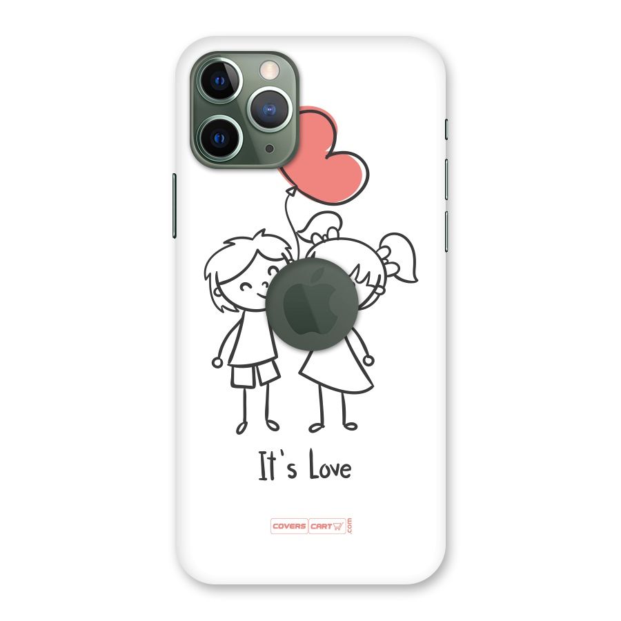 Its Love Back Case for iPhone 11 Pro Logo  Cut