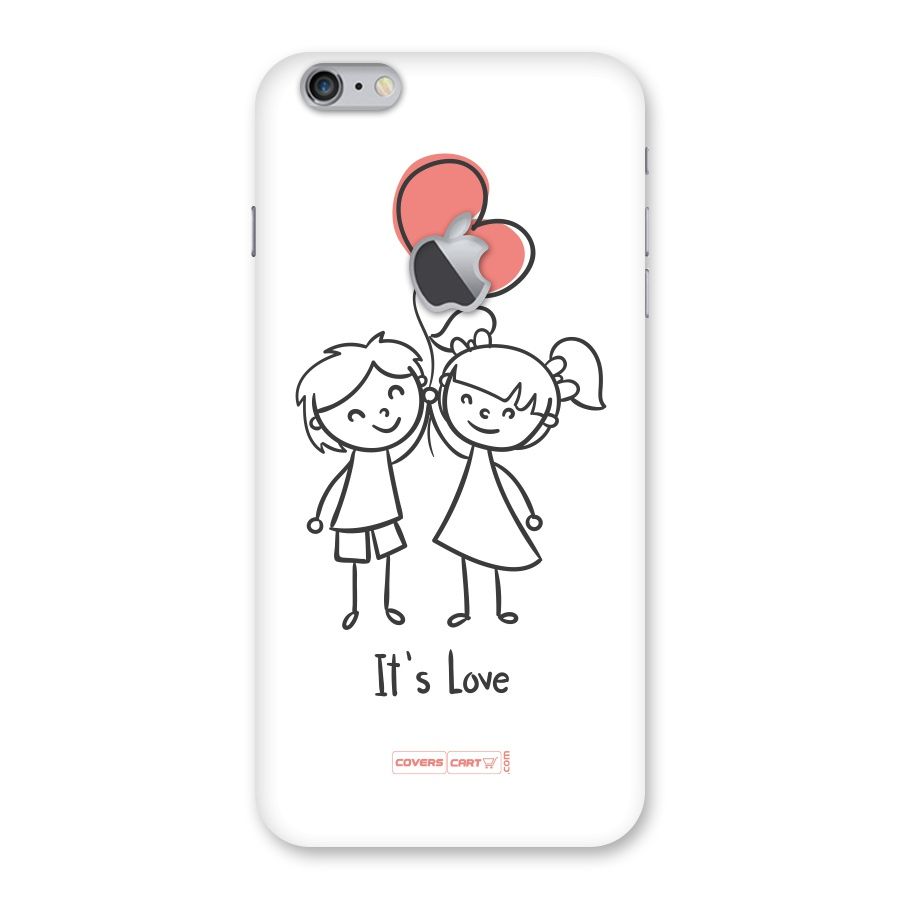 Its Love Back Case for iPhone 6 Plus 6S Plus Logo Cut