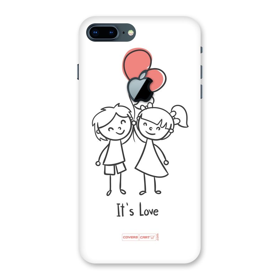 Its Love Back Case for iPhone 7 Plus Apple Cut