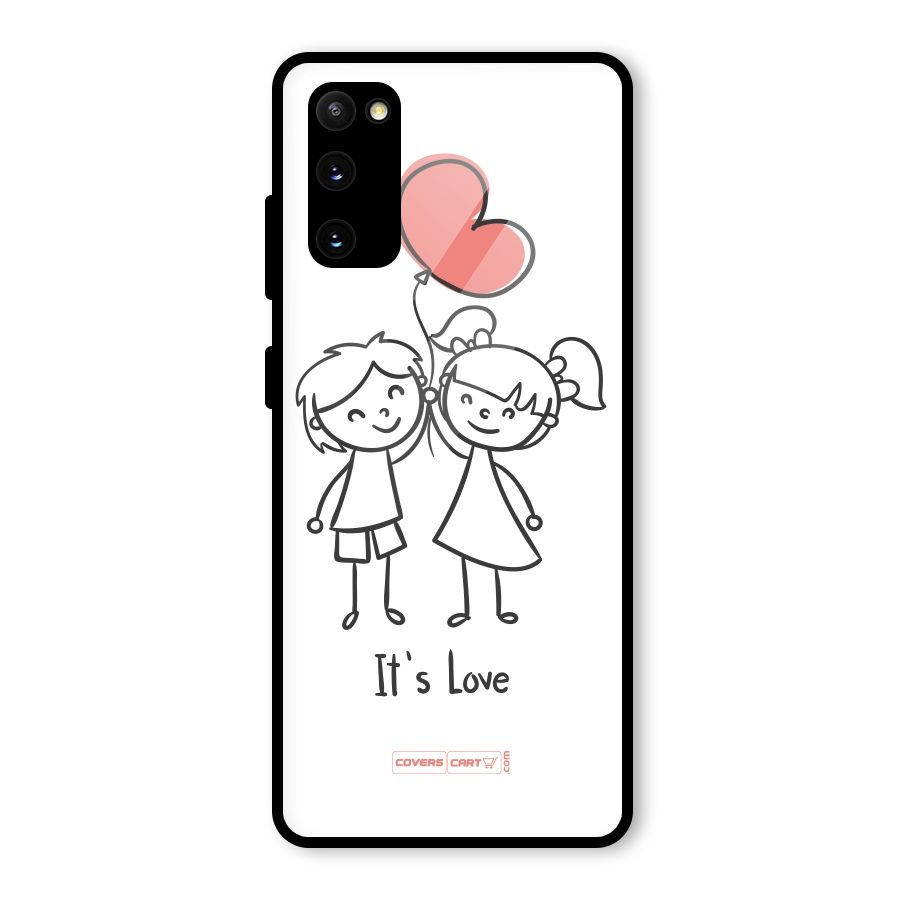 Its Love Glass Back Case for Galaxy S20 FE 5G