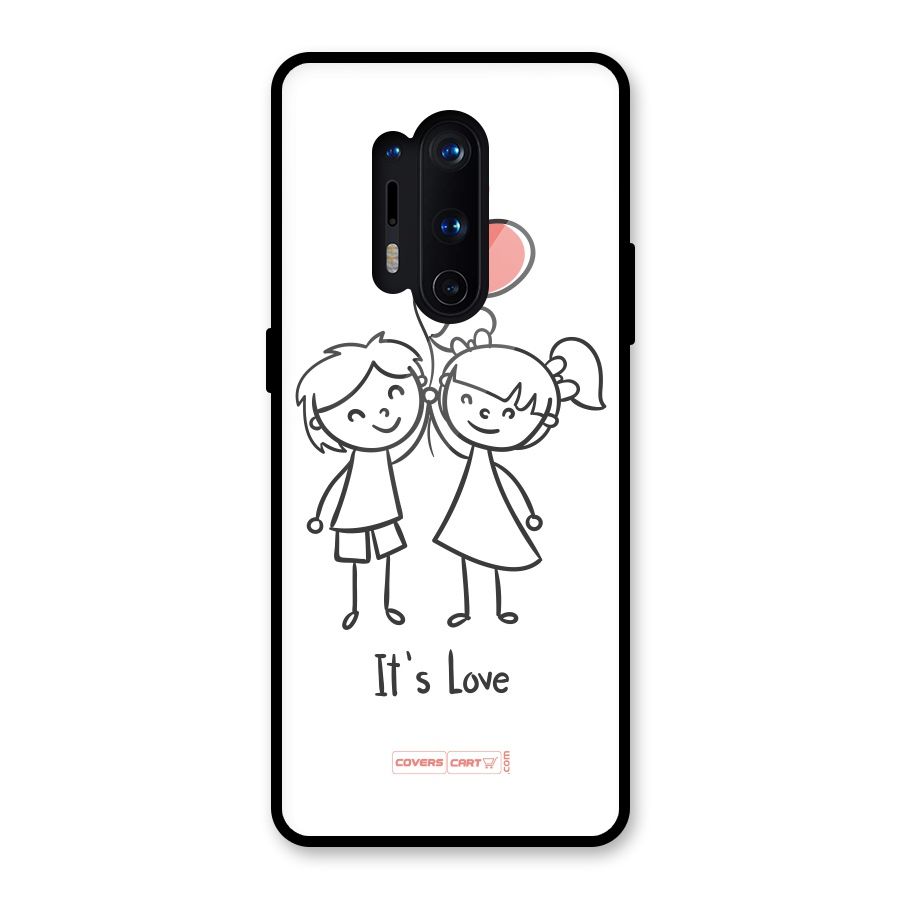 Its Love Glass Back Case for OnePlus 8 Pro