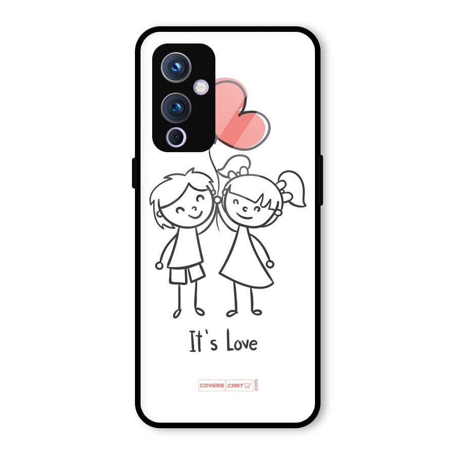 Its Love Glass Back Case for OnePlus 9