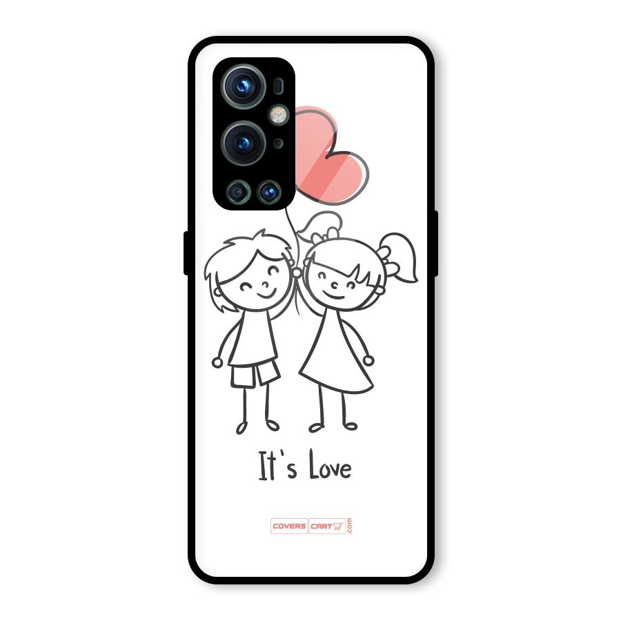 Its Love Glass Back Case for OnePlus 9 Pro