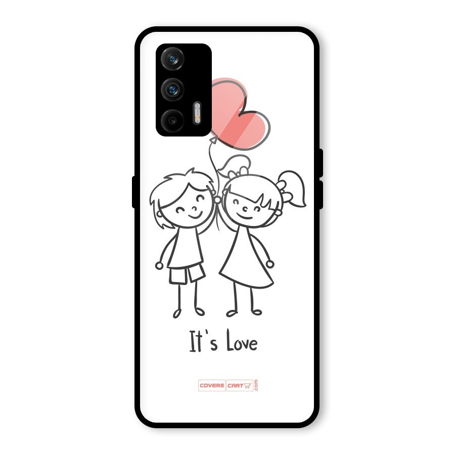 Its Love Glass Back Case for Realme GT 5G