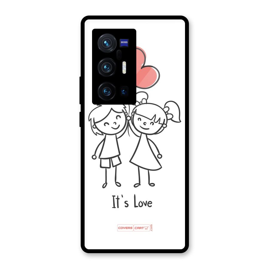 Its Love Glass Back Case for Vivo X70 Pro Plus