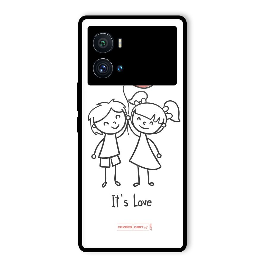 Its Love Glass Back Case for Vivo iQOO 9 Pro