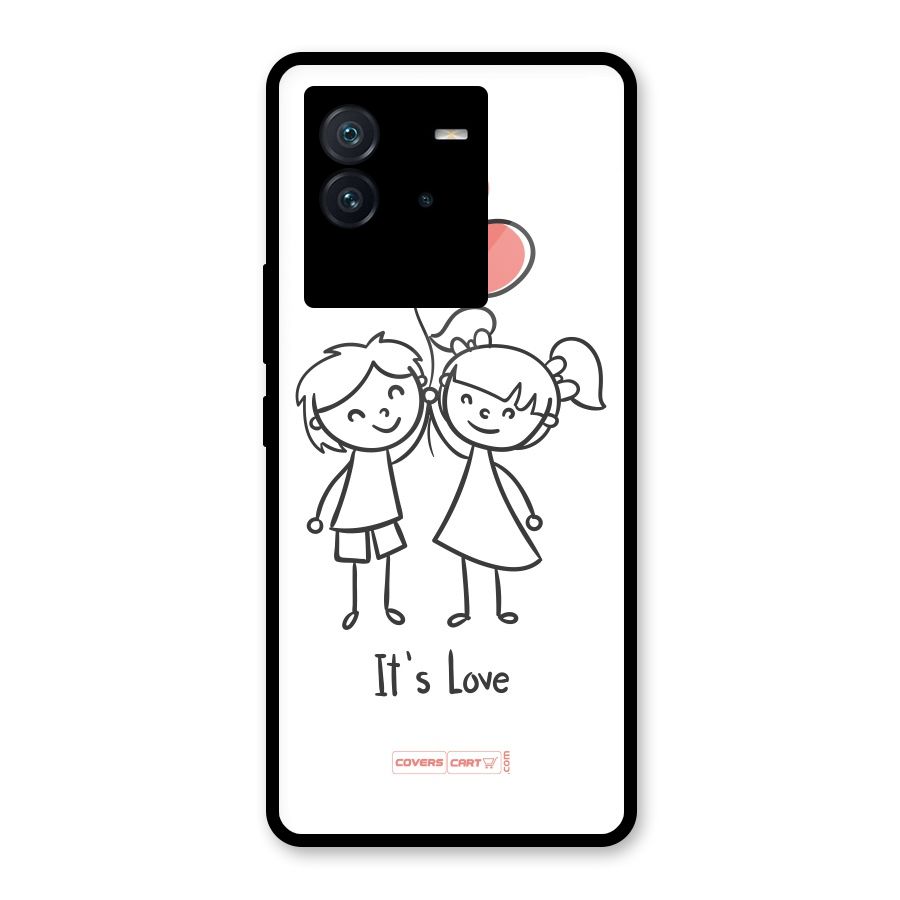 Its Love Glass Back Case for Vivo iQOO Neo 6 5G