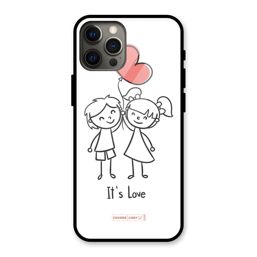 Its Love Glass Back Case for iPhone 12 Pro Max
