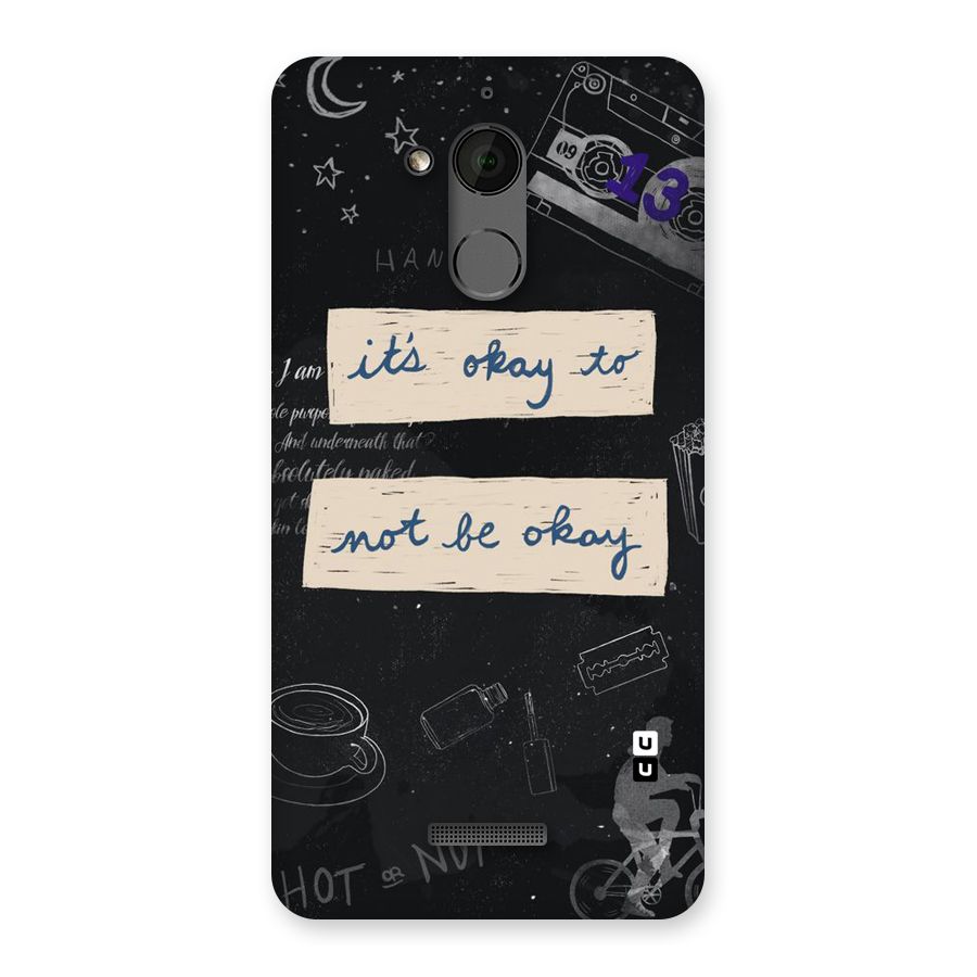 Its Okay Back Case for Coolpad Note 5