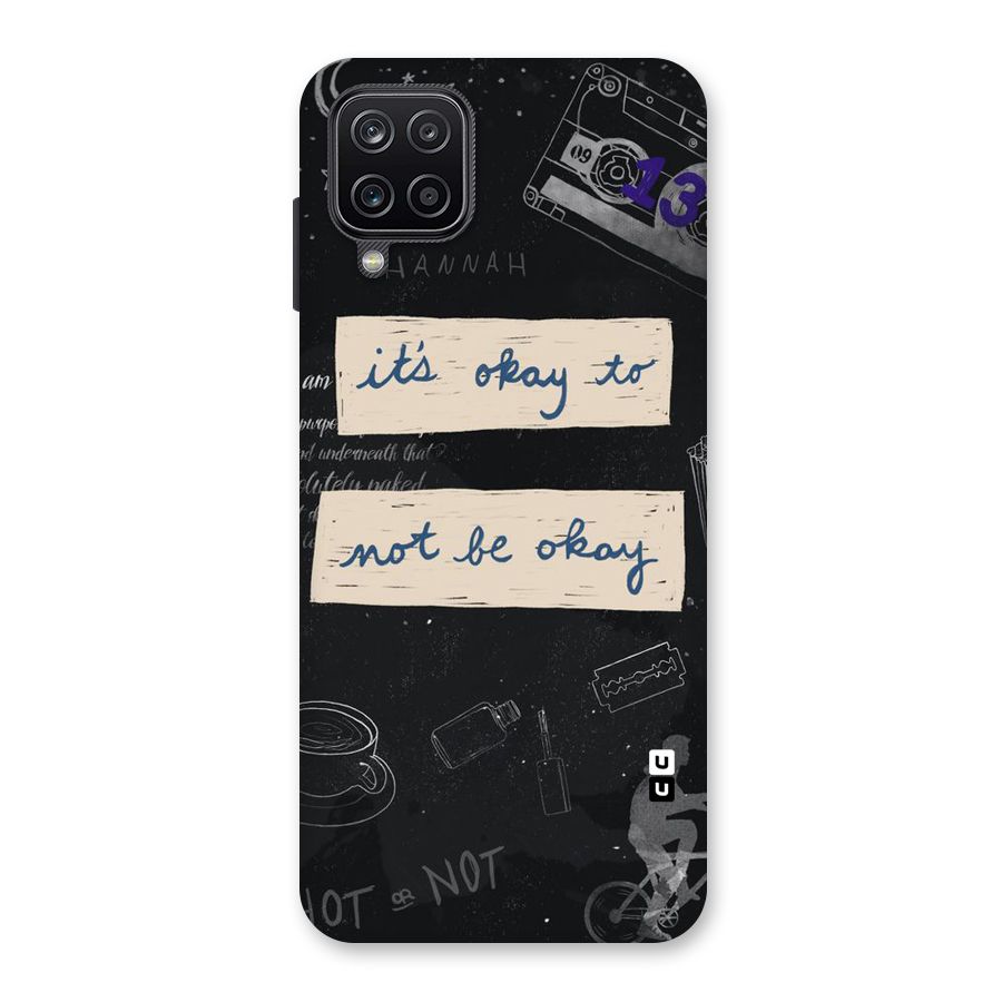 Its Okay Back Case for Galaxy A12