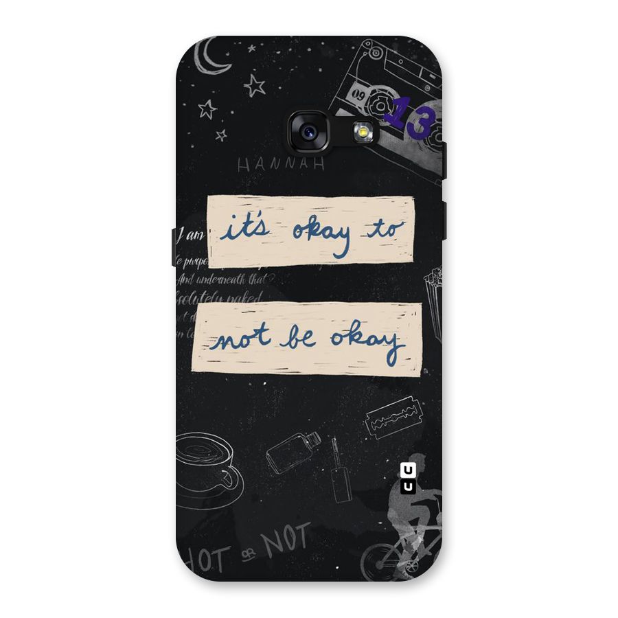 Its Okay Back Case for Galaxy A3 (2017)